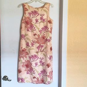 Tommy Bahama Sleeveless Silk Shift Dress Size 6